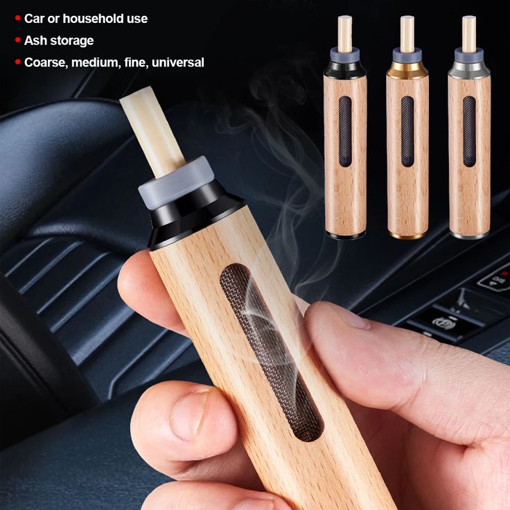 Wooden Portable Ashtray